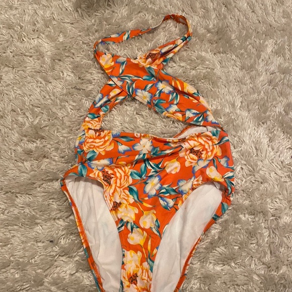 Urban Outfitters Swim Urban Outfitters One Piece Halter Neck